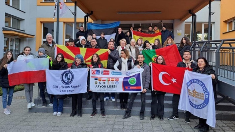 Afyon Lisesi, ülkemizi Polonya’da temsil etti