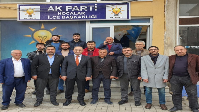 AK Partili Aday Adayı Arslan'dan Başkan Çöl'e ziyaret