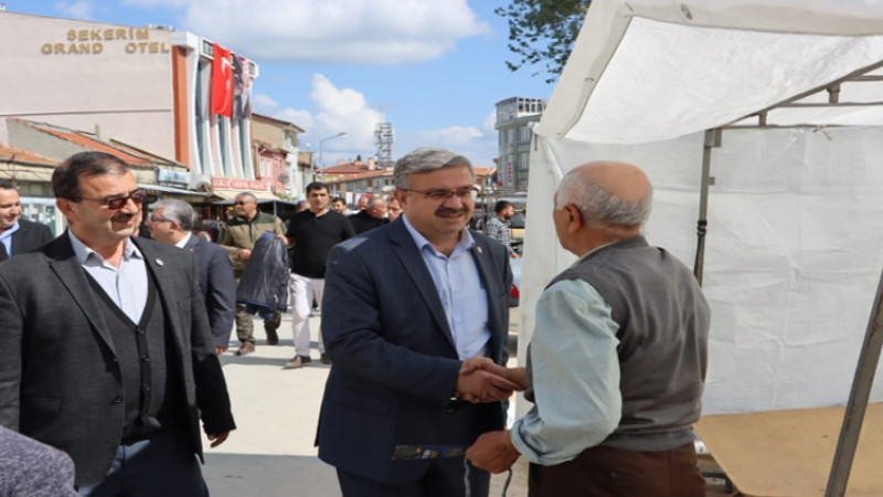 İbrahim Yurdunuseven Sultandağı ziyaretinde bulundu