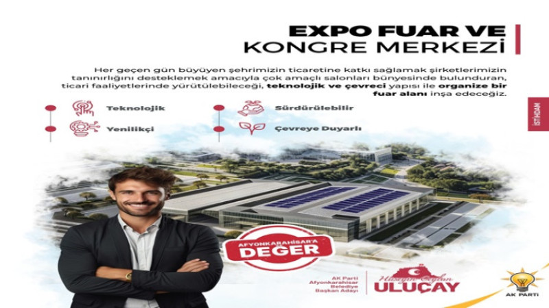 Uluçay’dan EXPO Fuar ve Kongre Merkezi projesi 