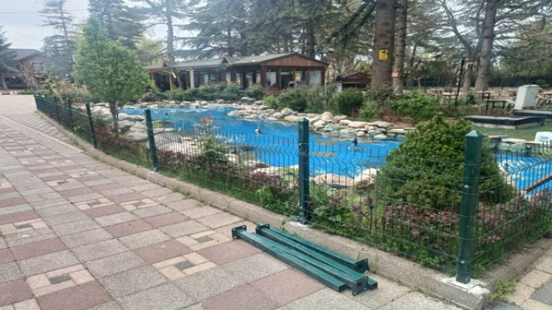 Bolvadin Horan Parkı misafirleri için hazırlanıyor 