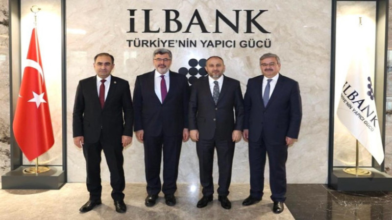 AK Parti milletvekillerinden İller Bankası Genel Müdürlüğüne ziyaret