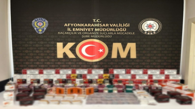 Emniyetten doldurulmuş makaron baskını