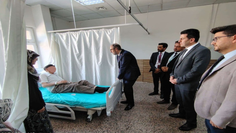 Dr. Hakkı Öztürk, ziyaretlere devam ediyor