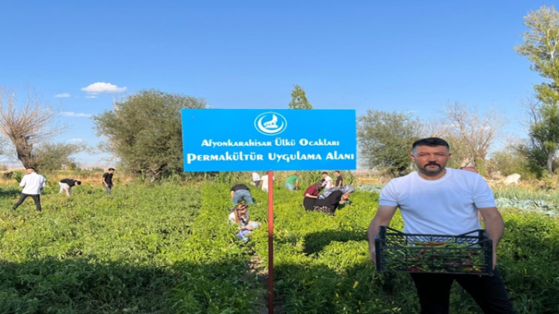 Ülkü Ocakları, Ata Tohumu’ndan ilk hasadı elde etti