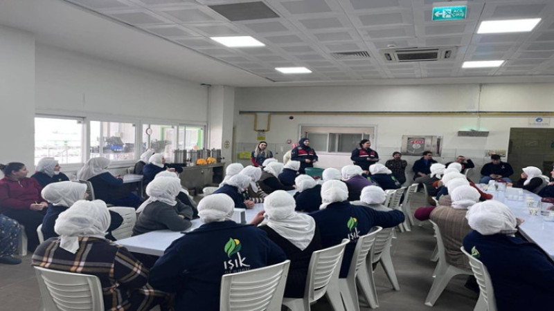 Jandarma, 186 vatandaşa “Kadına El Kalkamaz” sunumu yaptı