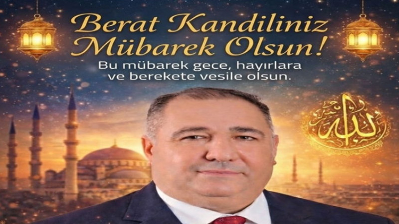 Muhammet Mısırlıoğlu, Berat Kandili dolayısıyla bir mesaj yayımladı
