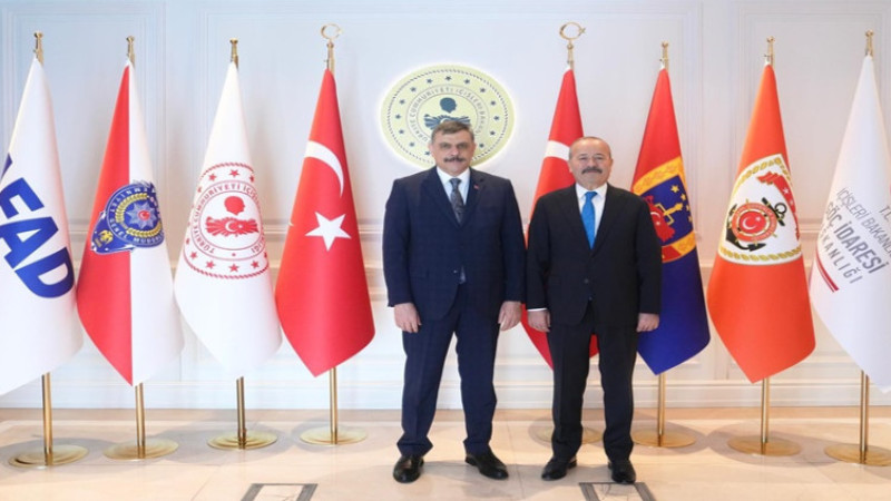 Mehmet Taytak’tan İçişleri Bakanı Çiftçi’ye hayırlı olsun ziyareti