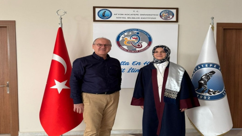 AKÜ Lisansüstü Mezunundan Uluslararası Kongrede akademik başarı