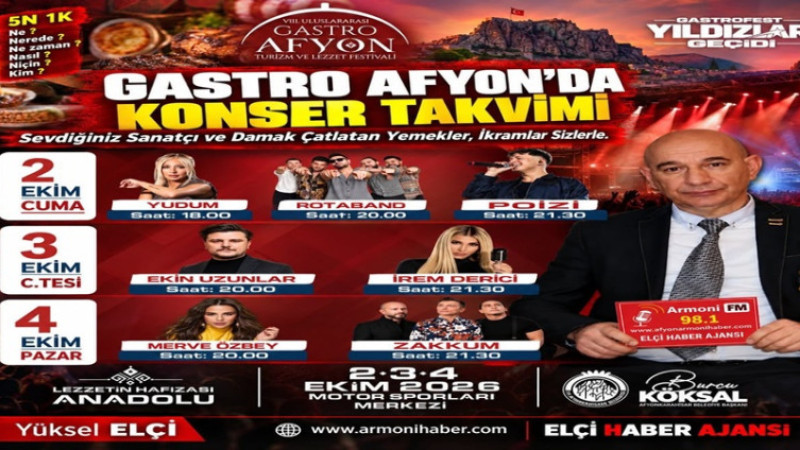 Gastro Afyon'da Yıldızlar Geçidi!