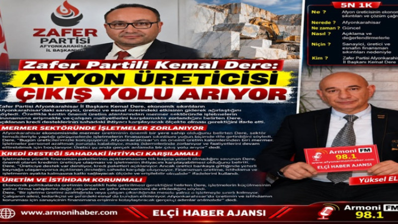 Zafer Partili Kemal Dere: 