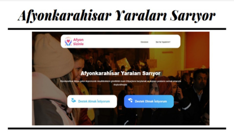 Afyonkarahisar yaraları sarıyor