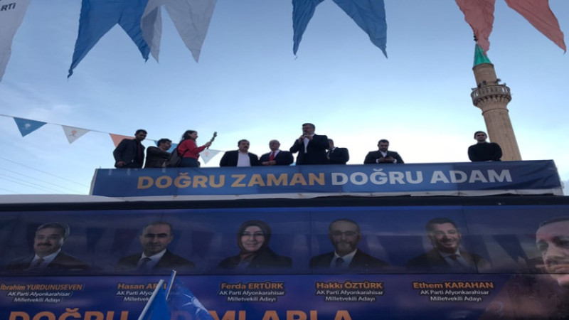 Ali Özkaya, seçime sayılı günler kala çalışmalarına hız verdi