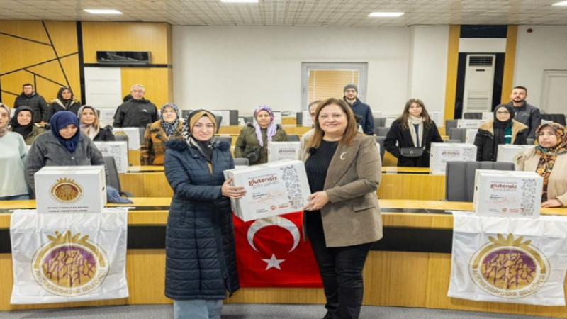 Belediye tarafından Çölyak hastalarına glütensiz koliler dağıtıldı