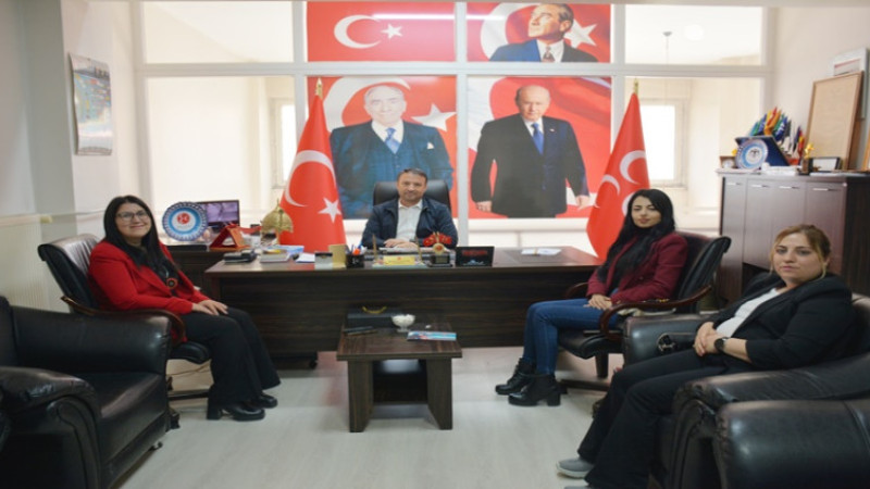 Başkan Kavas’tan MHP İl Başkanı Kahveci’ye teşekkür ziyareti