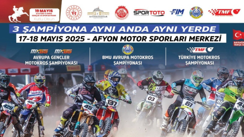 19 Mayıs coşkusu Motokros heyecanıyla buluşuyor