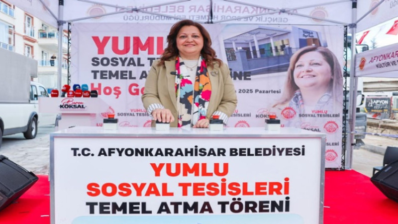 Afyonkarahisar Belediyesi, Yumlu Sosyal Tesisinin temellerini attı
