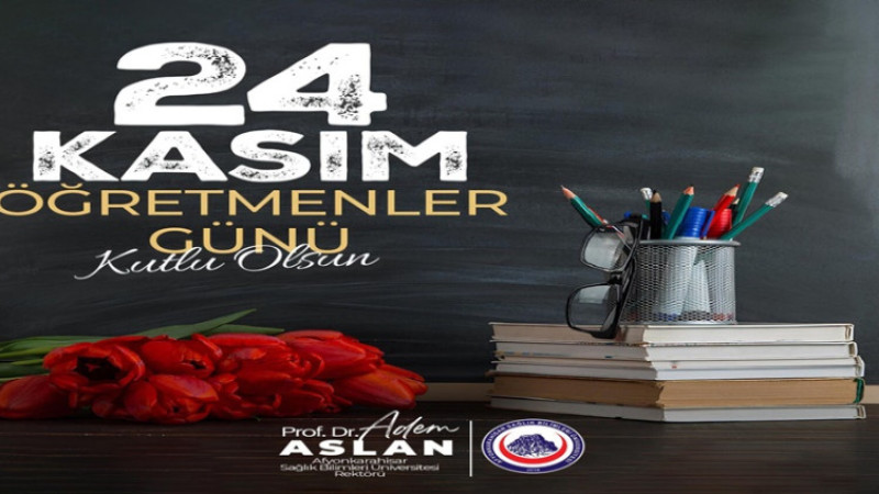 Adem Aslan, Öğretmenler Günü dolayısıyla bir mesaj yayımladı