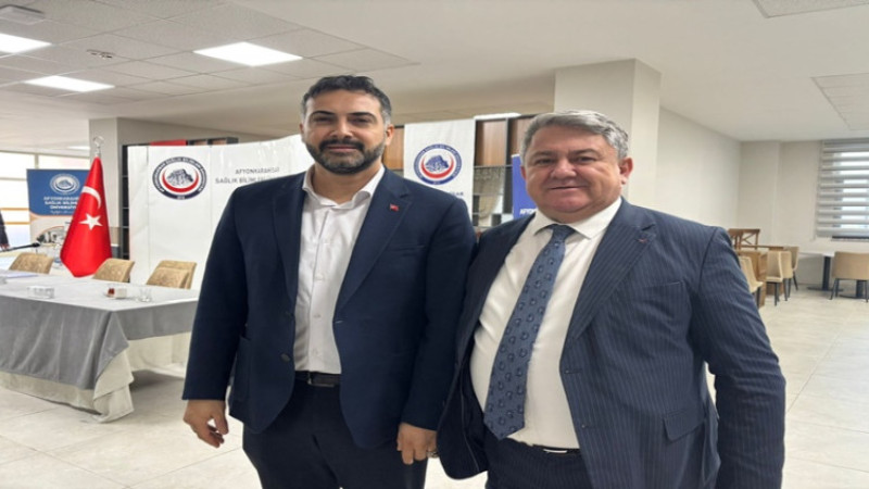 Hakan Dilek, AFSÜ Başhekimi Balcı ile iş birliklerini görüştü