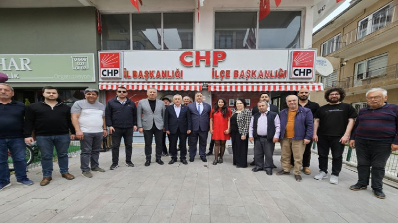 İYİ Parti Heyeti, CHP İl Başkanlığını ziyaret etti