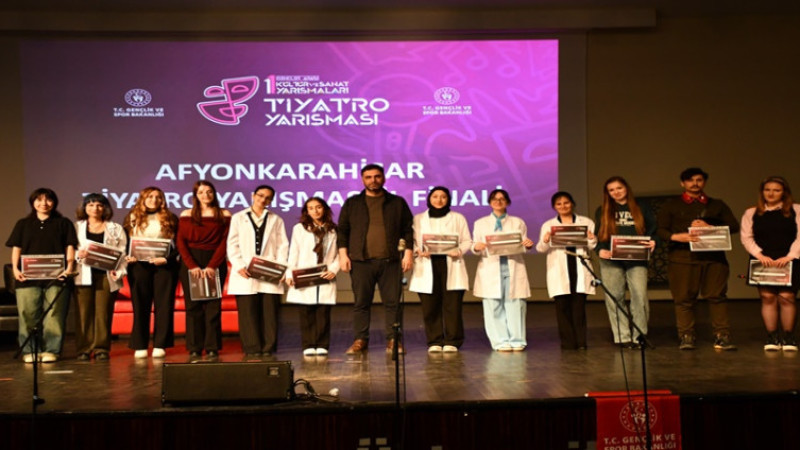 Gençler arası tiyatro yarışması il finali tamamlandı